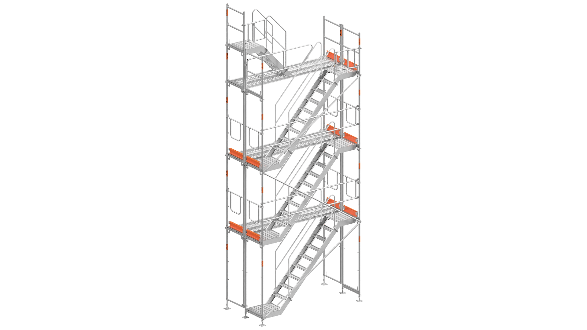 catari fa-48 tour d'escaliers en echafaudage